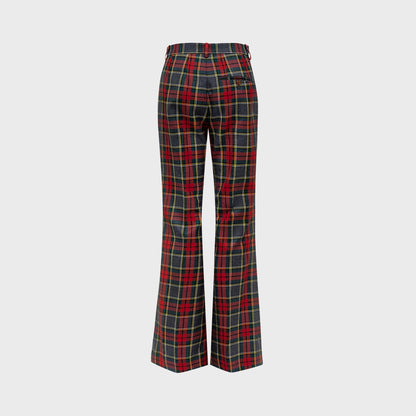 Women Kith Vivienne Westwood Ray Trouser - Scarlet Tartan
