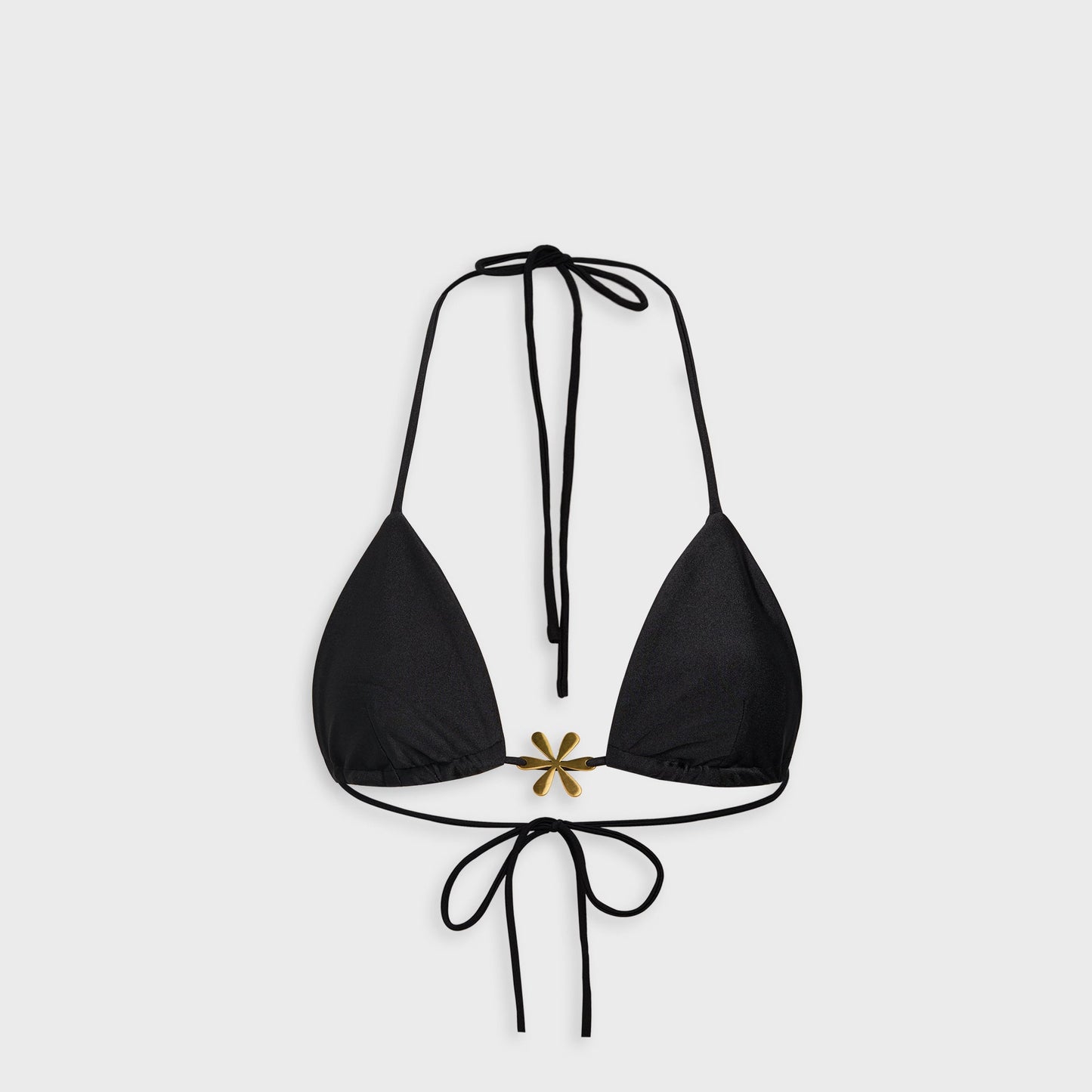Women Kith Asta Resort Juliana Bikini Top - Black