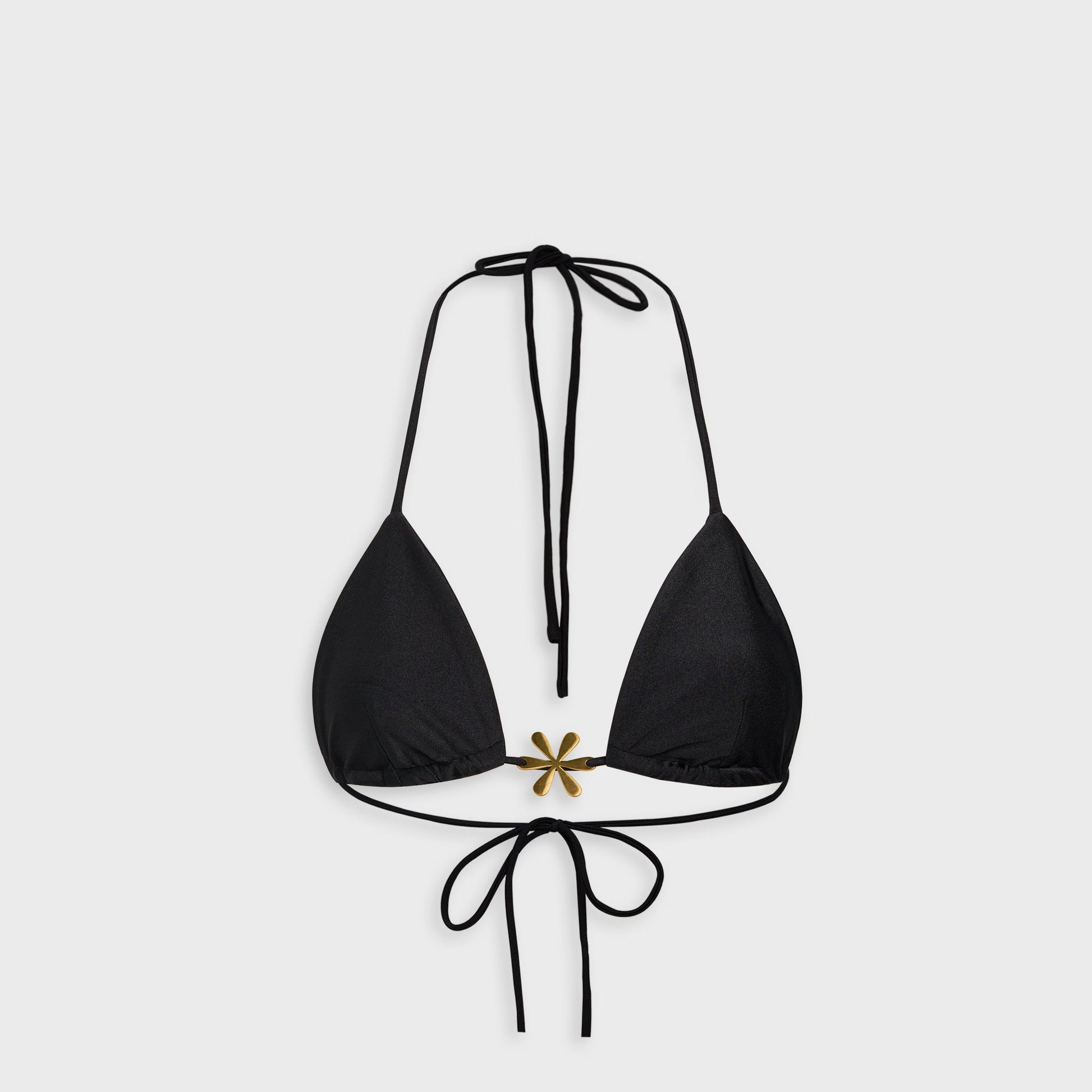 Women Kith Asta Resort Juliana Bikini Top - Black