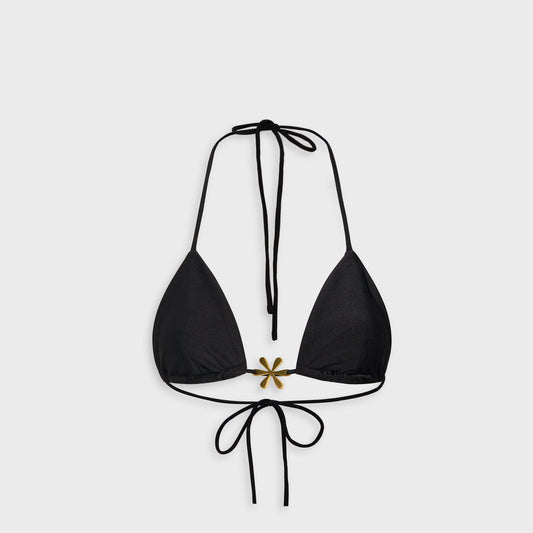 Women Kith Asta Resort Juliana Bikini Top - Black