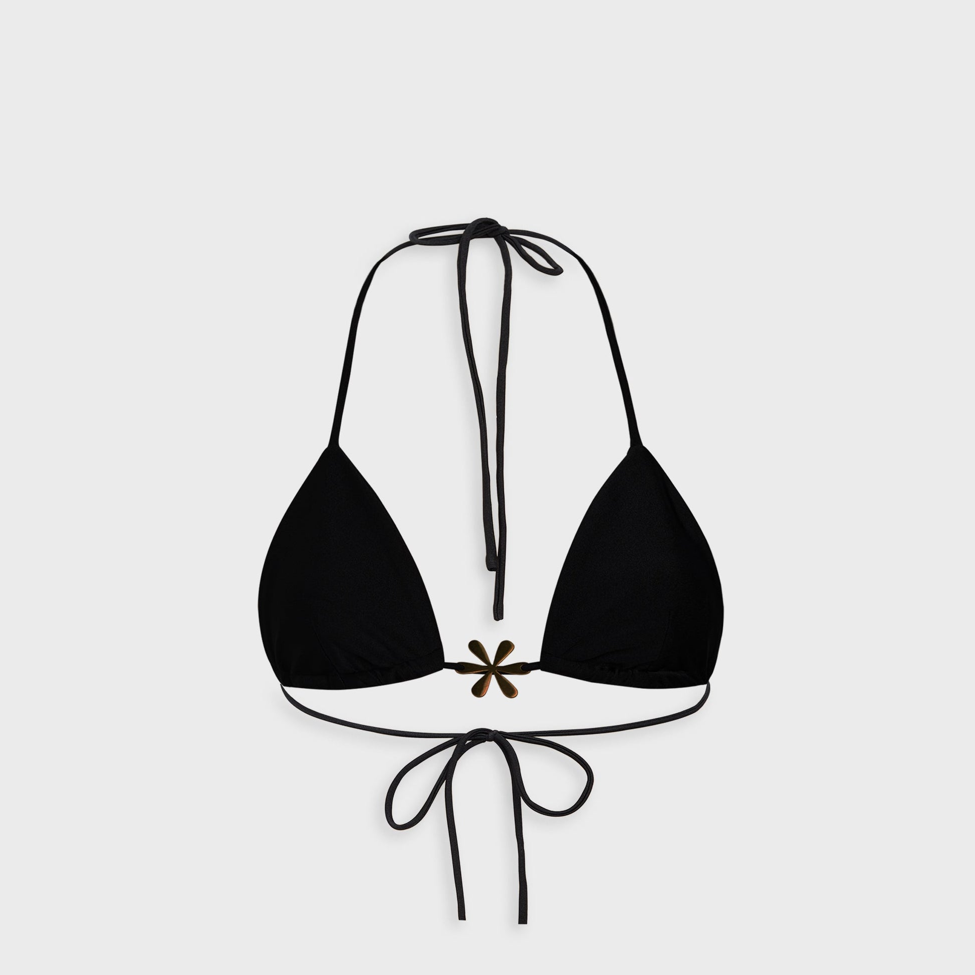 Women Kith Asta Resort Juliana Bikini Top - Black
