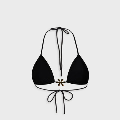 Women Kith Asta Resort Juliana Bikini Top - Black