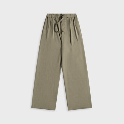 Men Kith Loewe Drawstring Trousers - Khaki Green