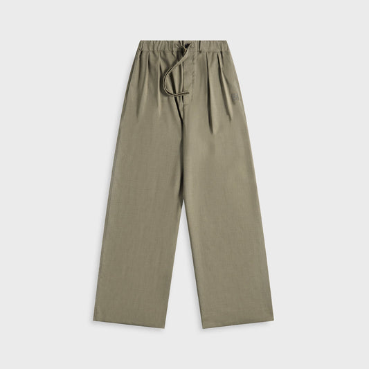 Men Kith Loewe Drawstring Trousers - Khaki Green
