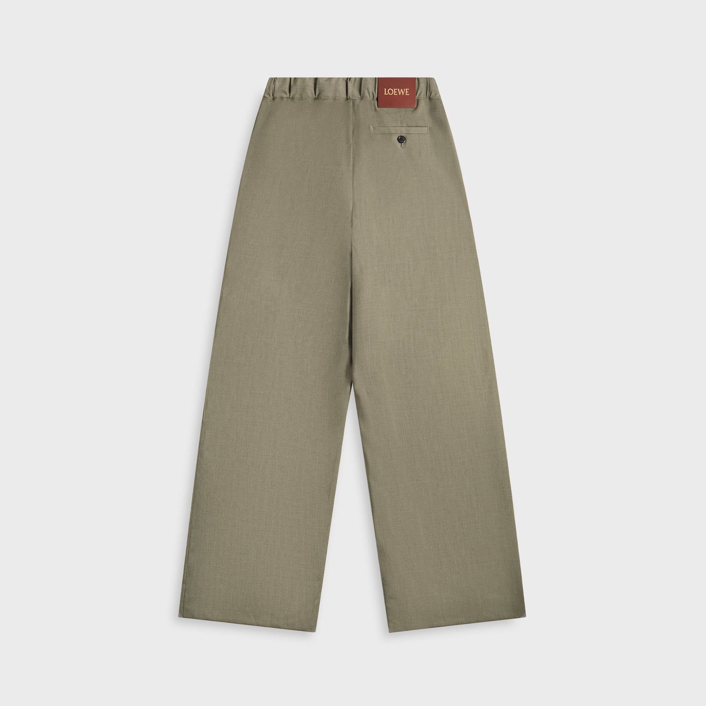 Men Kith Loewe Drawstring Trousers - Khaki Green