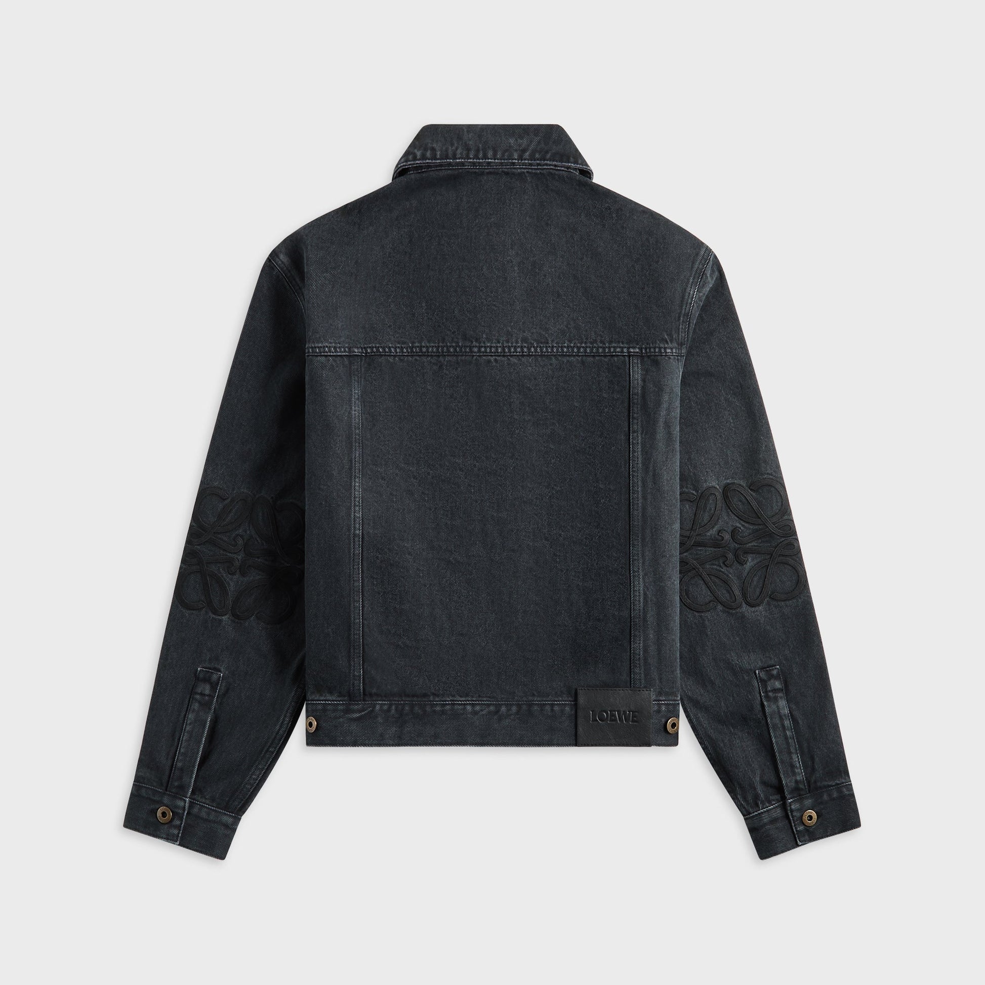 Men Kith Loewe Anagram Jacket - Black