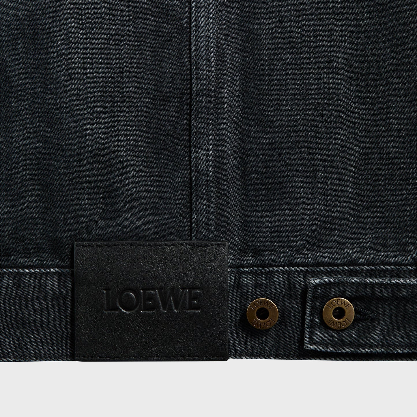 Men Kith Loewe Anagram Jacket - Black
