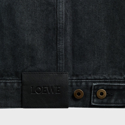 Men Kith Loewe Anagram Jacket - Black