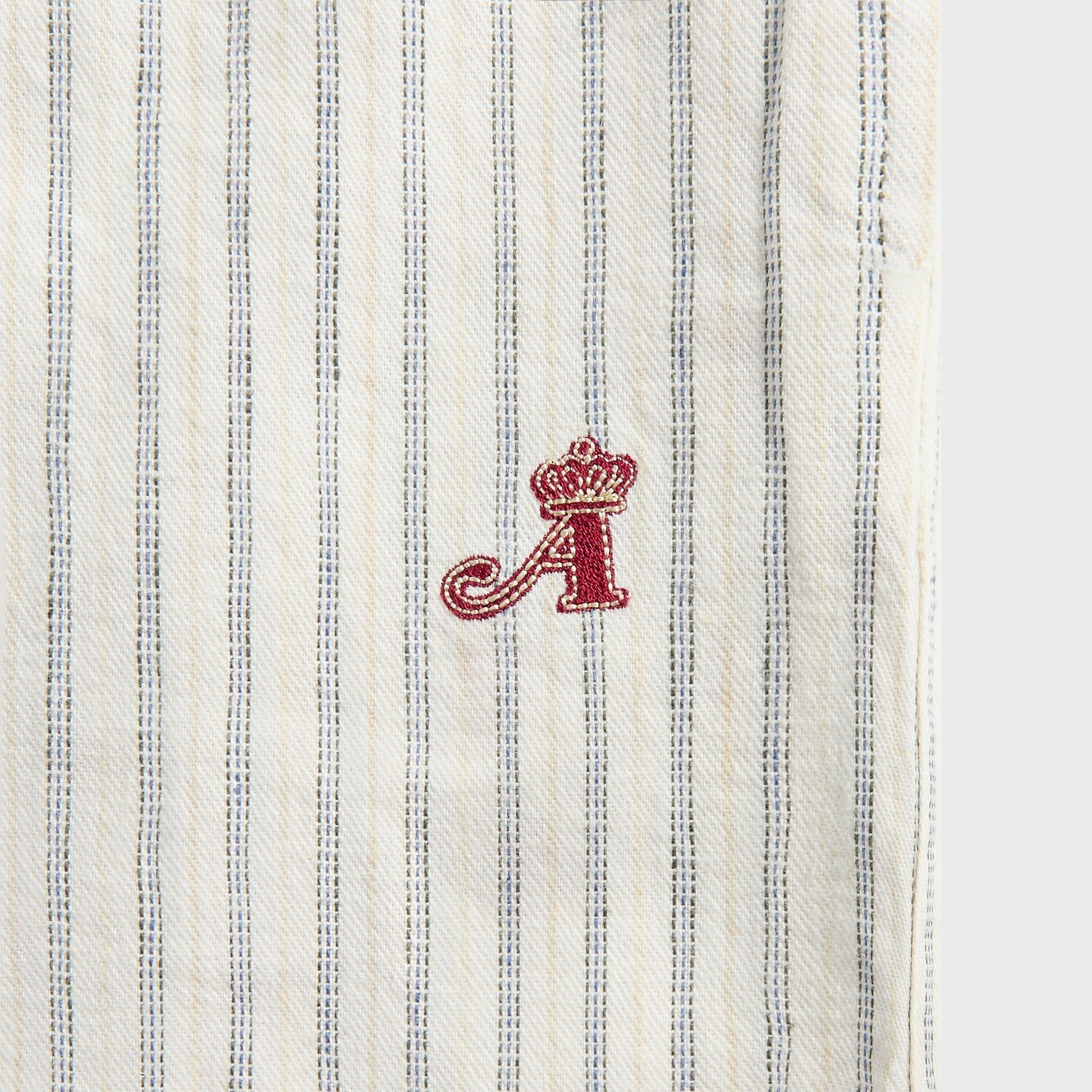 Men Kith Awake NY Striped Shorts - Ivory