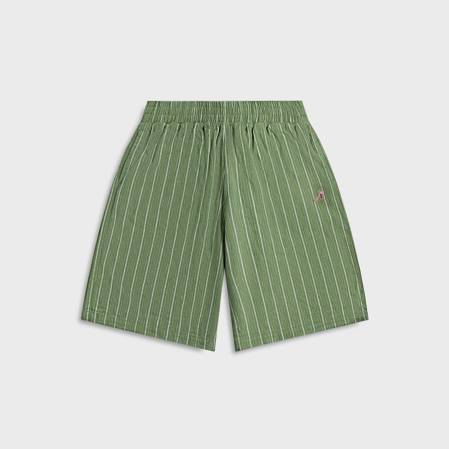 Men Kith Awake NY Striped Shorts - Green