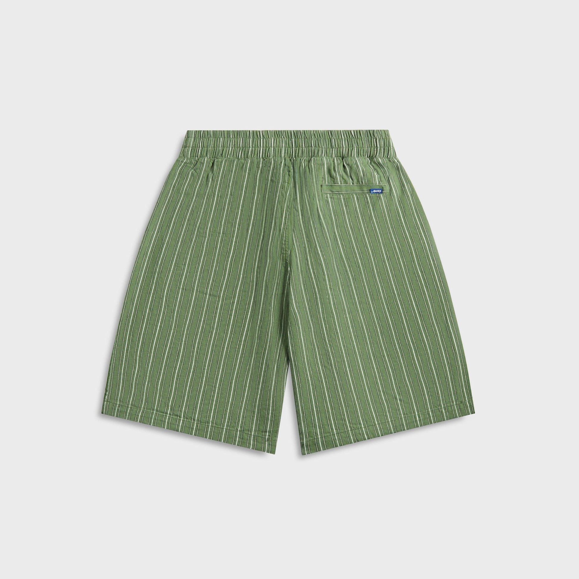Men Kith Awake NY Striped Shorts - Green