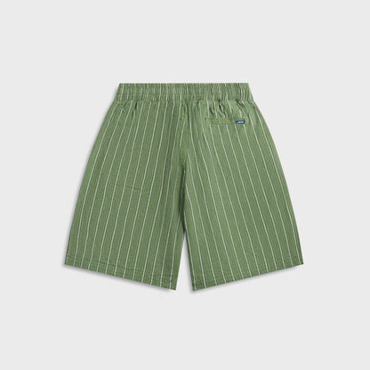 Men Kith Awake NY Striped Shorts - Green