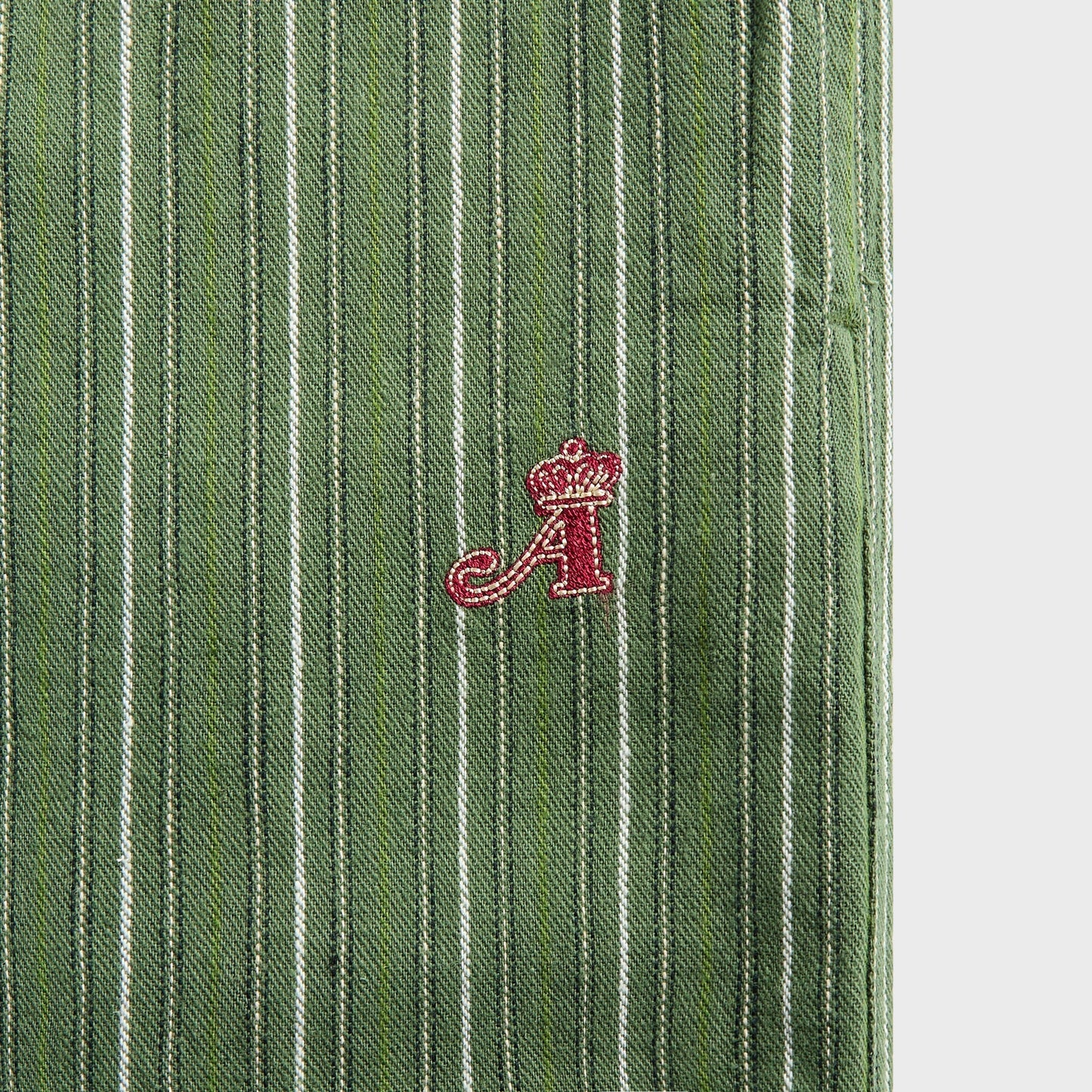 Men Kith Awake NY Striped Shorts - Green
