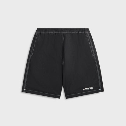 Men Kith Awake NY Classic Logo Swim Trunk - Black