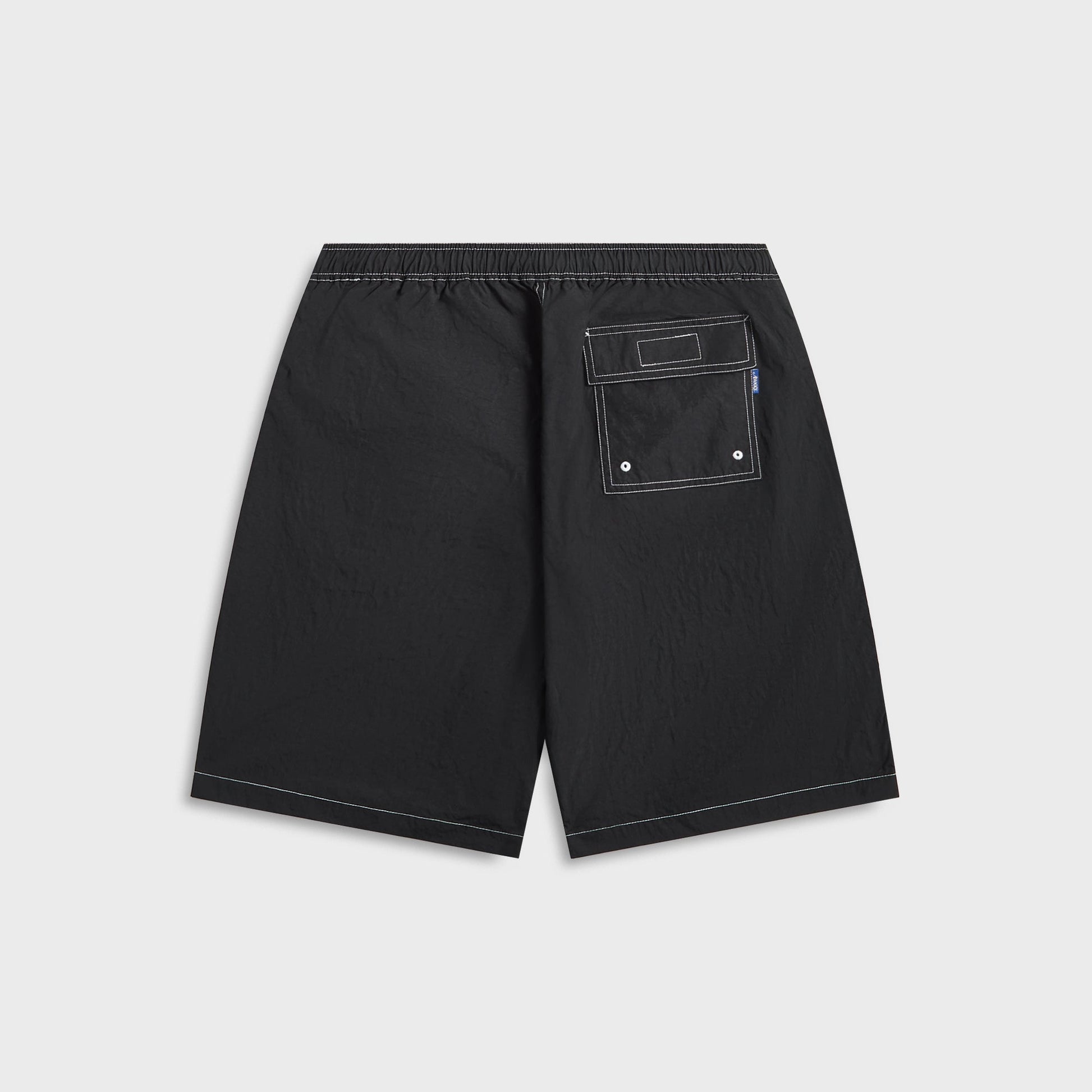 Men Kith Awake NY Classic Logo Swim Trunk - Black