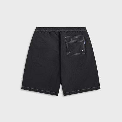 Men Kith Awake NY Classic Logo Swim Trunk - Black