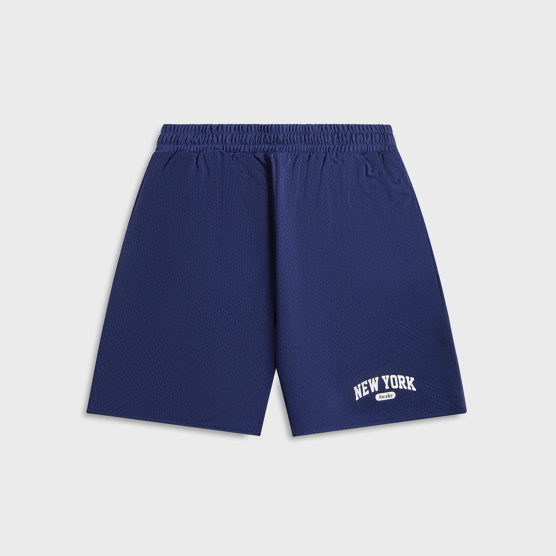 Men Kith Awake NY Archway Basketball Shorts - Navy
