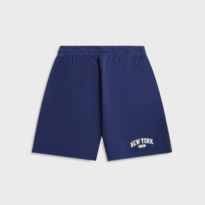 Men Kith Awake NY Archway Basketball Shorts - Navy