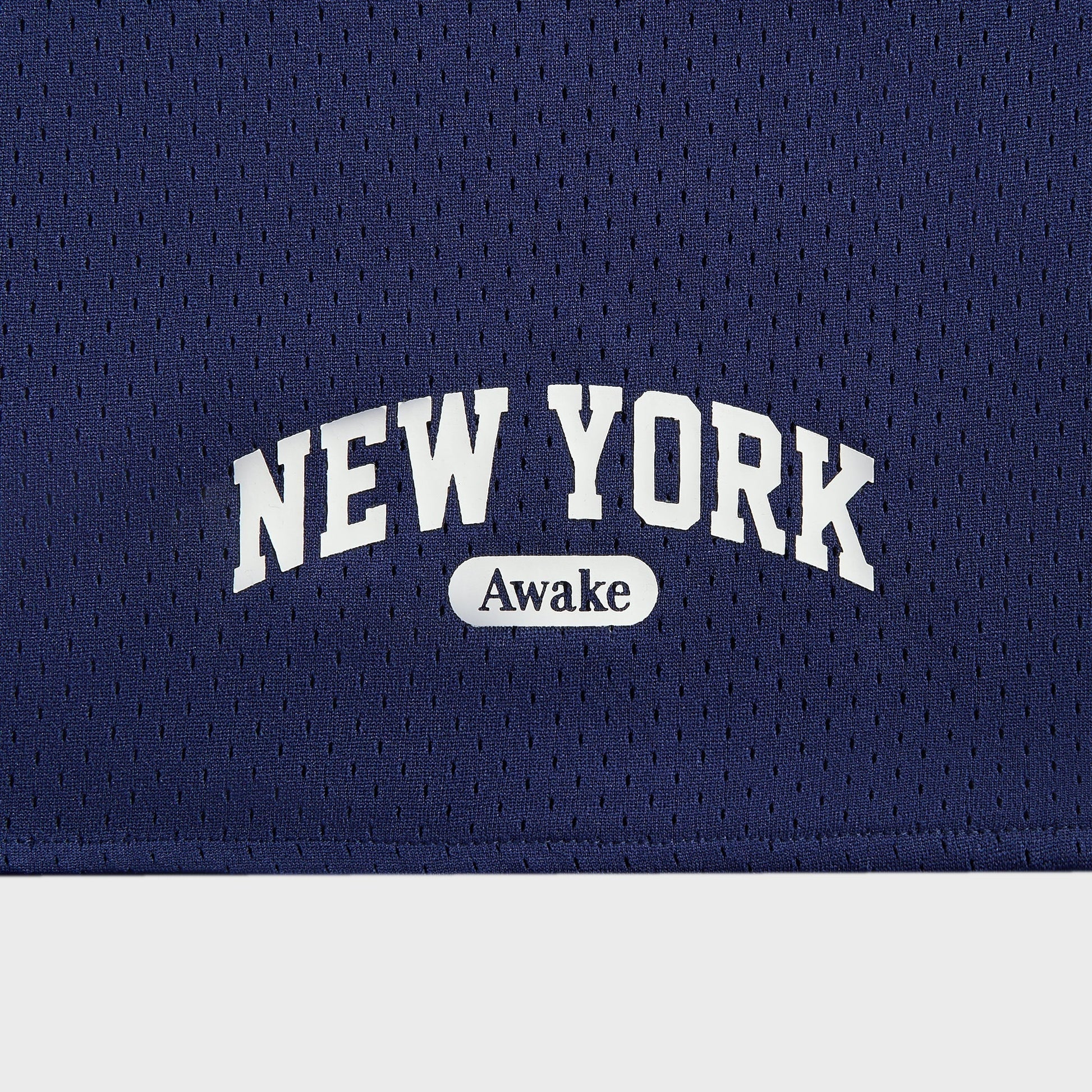 Men Kith Awake NY Archway Basketball Shorts - Navy