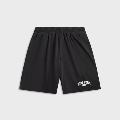 Men Kith Awake NY Archway Basketball Shorts - Black