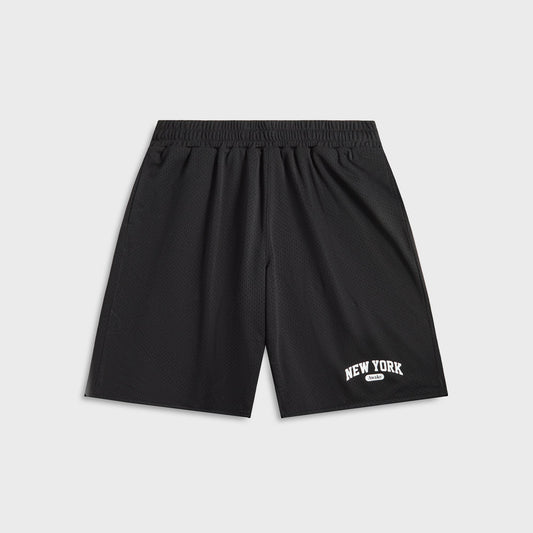 Men Kith Awake NY Archway Basketball Shorts - Black