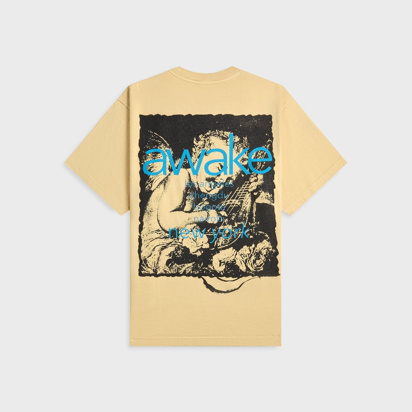Men Kith Awake NY Cherub Cities Tee - Reed