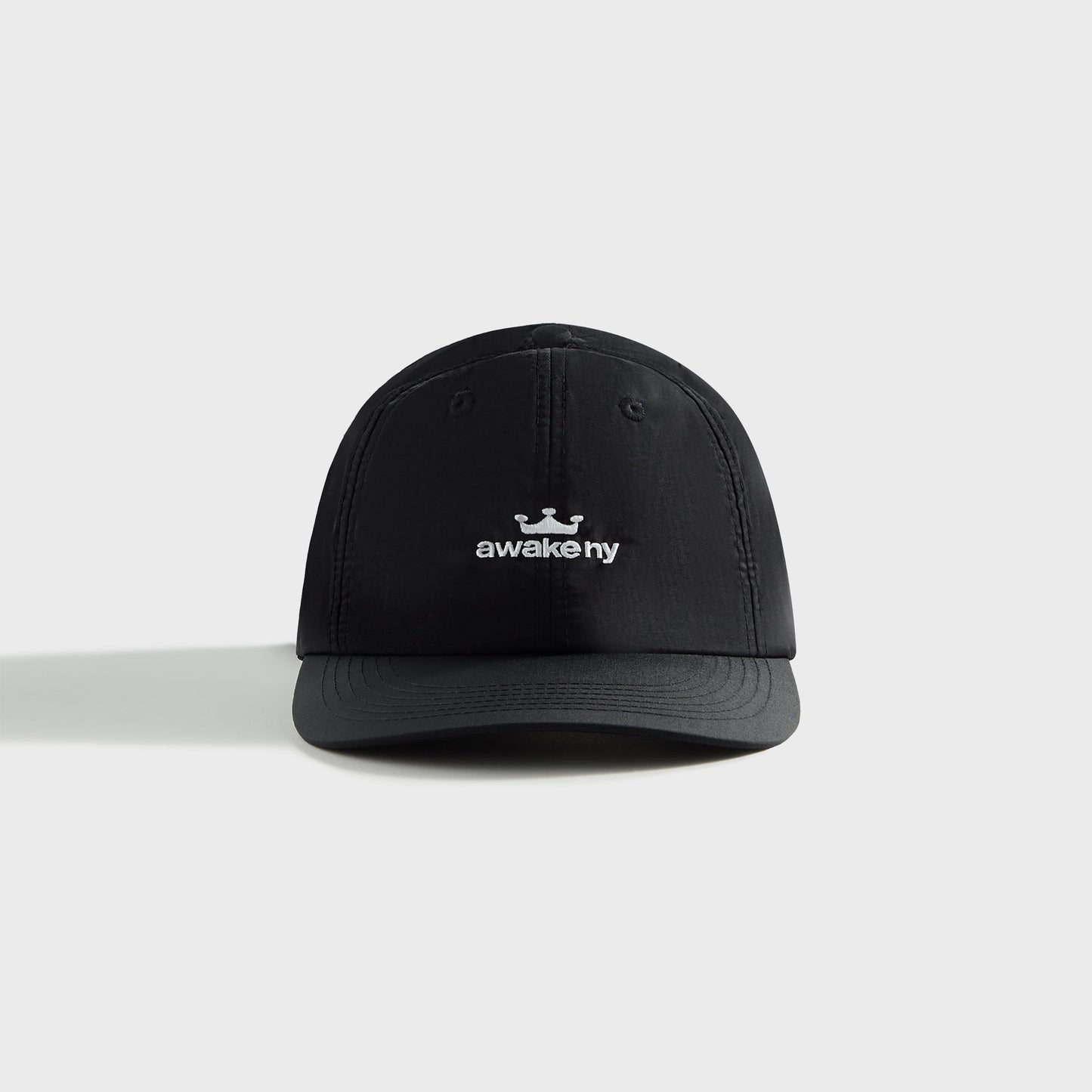 Men Kith Awake NY Logo Nylon Cap - Black
