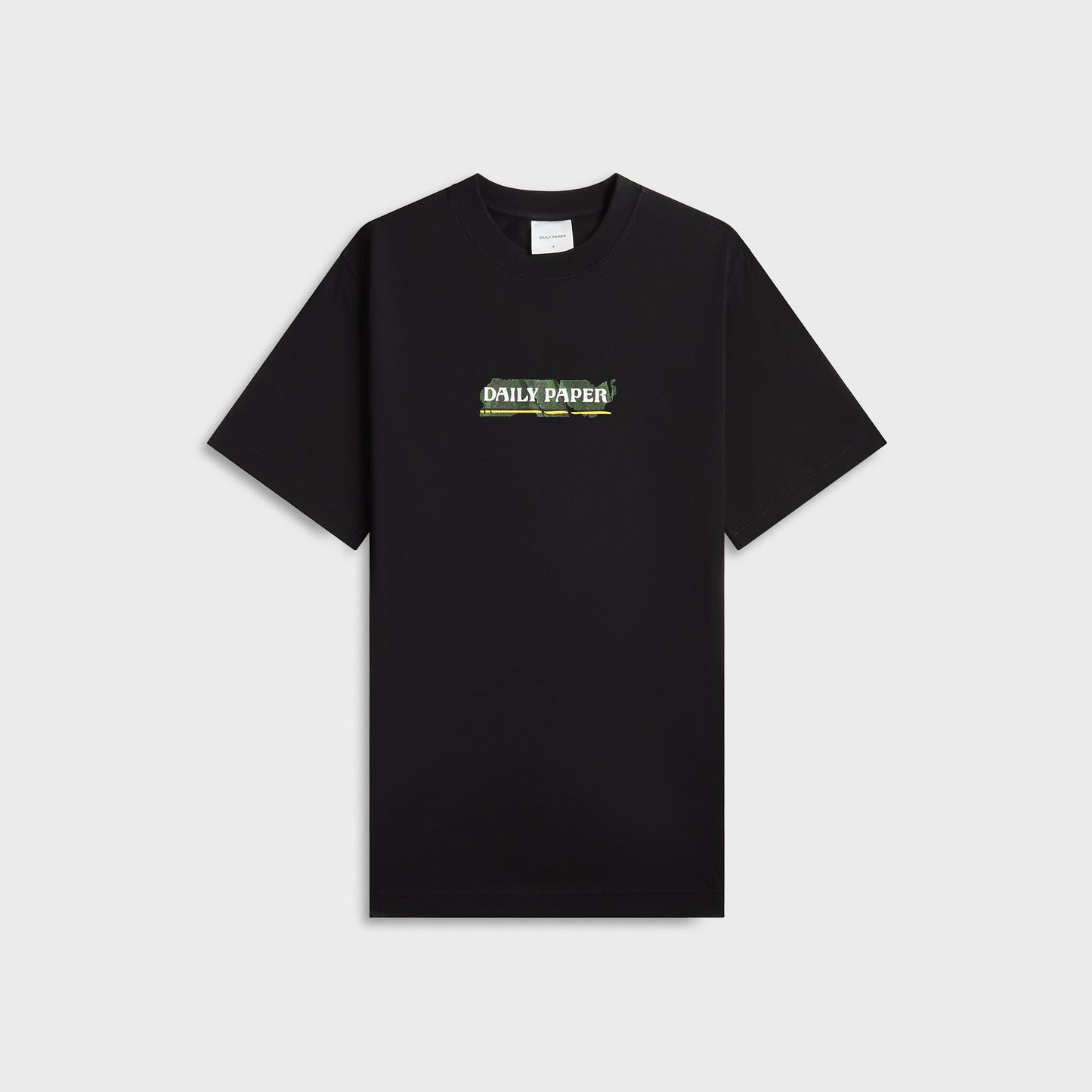 Men Kith Daily Paper Sticker Tee - Black