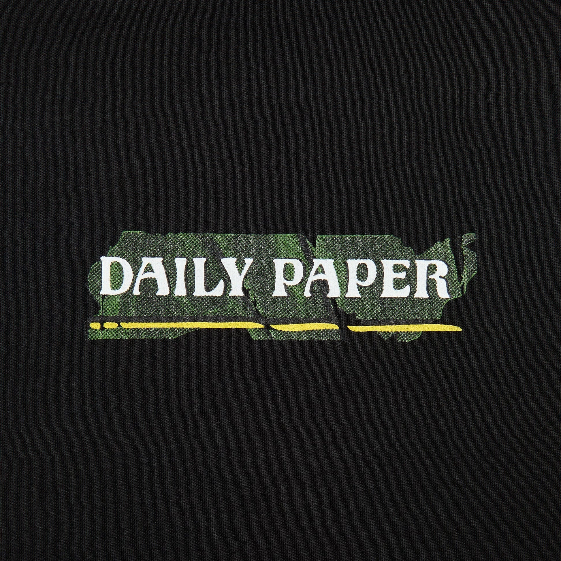Men Kith Daily Paper Sticker Tee - Black
