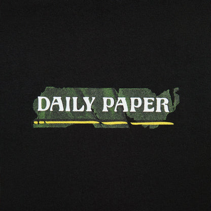Men Kith Daily Paper Sticker Tee - Black