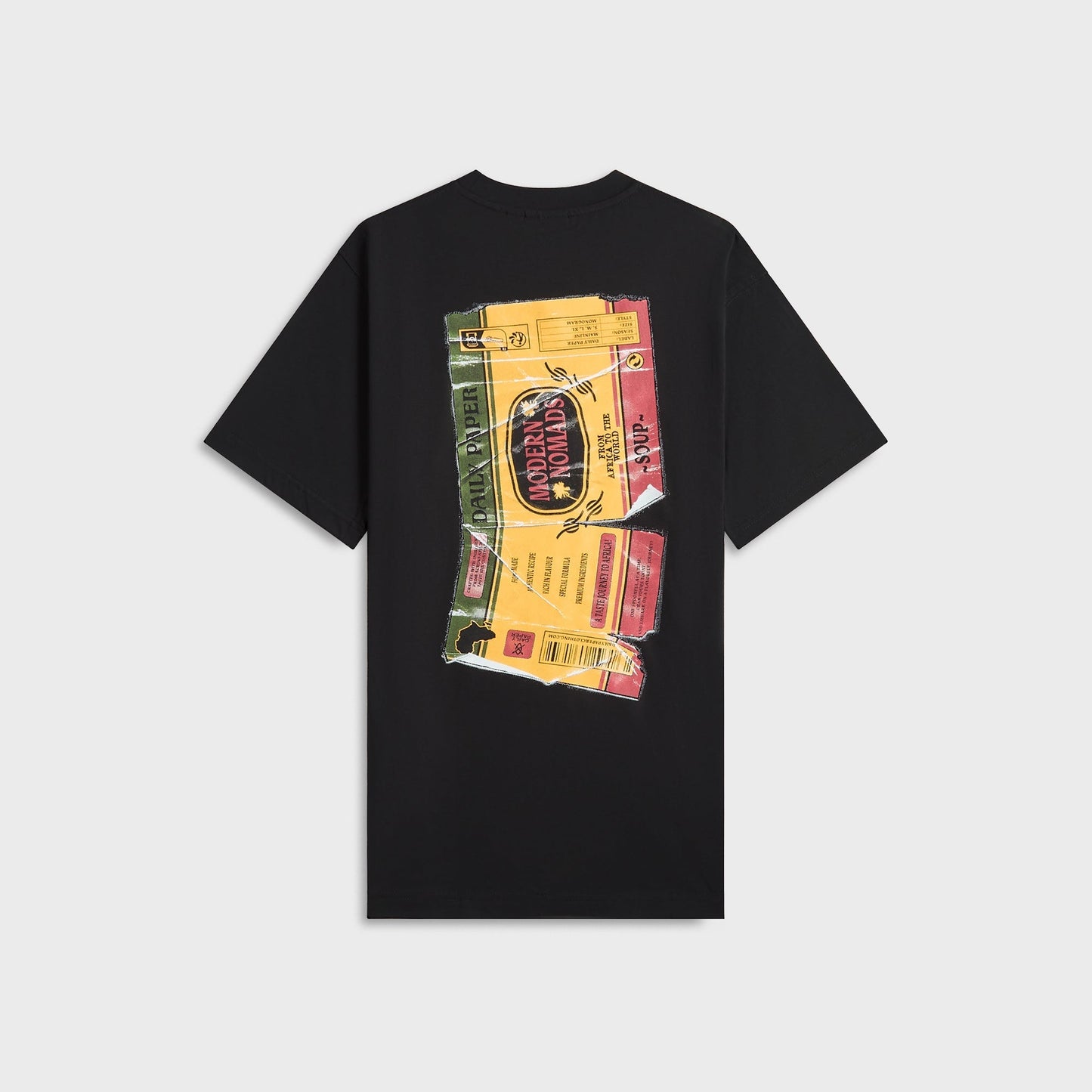 Men Kith Daily Paper Wrapper Tee - Black