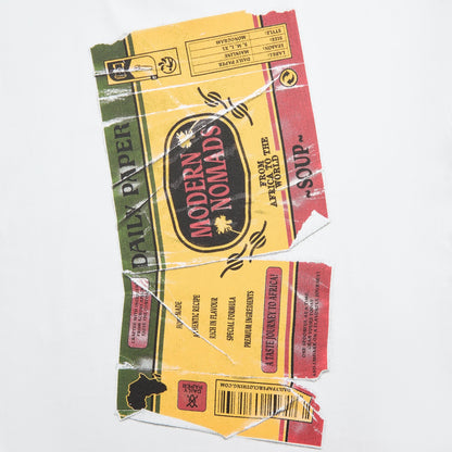 Men Kith Daily Paper Wrapper Tee - White