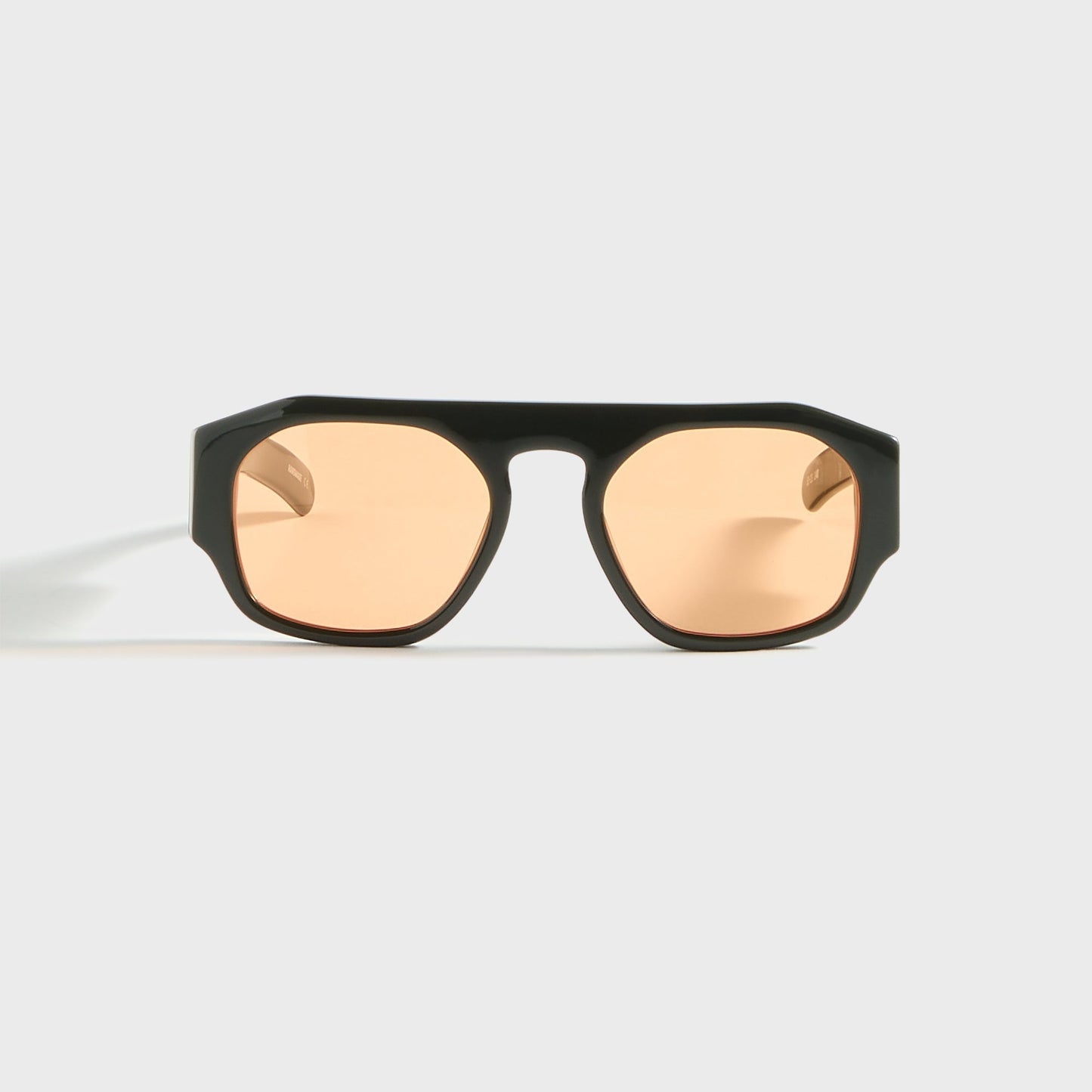 Men Kith Flatlist Shade 02 - Solid Forrest Dk Green / Solid Orange Lens