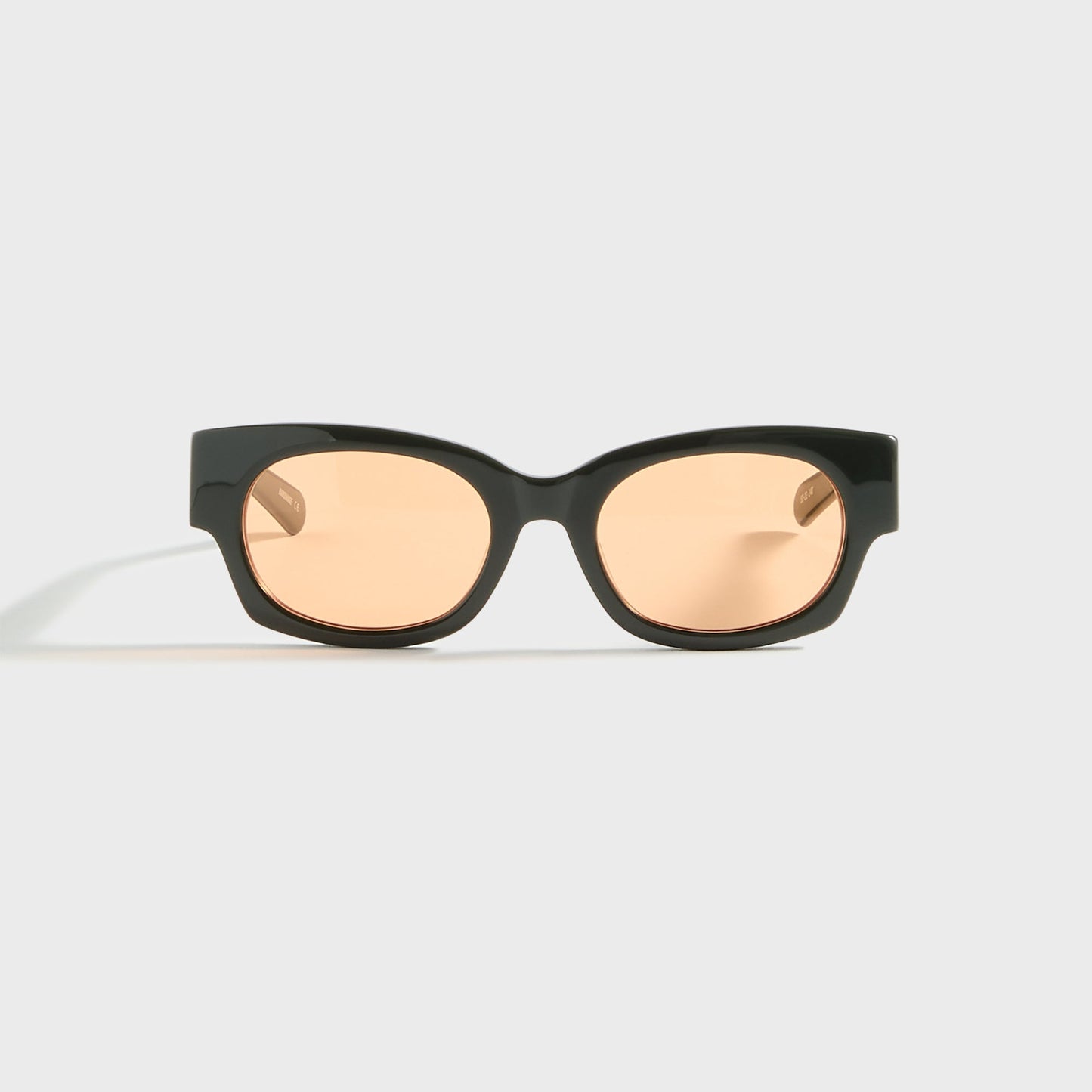 Men Kith Flatlist Shade 01 - Solid Forest Dk Green / Solid Orange Lens