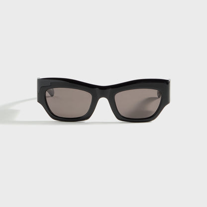 Men Kith Flatlist Shade 03 - Solid Black / Solid Black Lens
