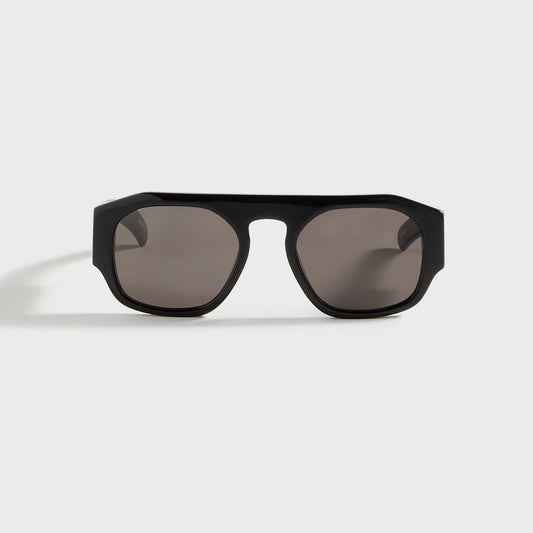 Men Kith Flatlist Shade 02 - Solid Black / Solid Black Lens