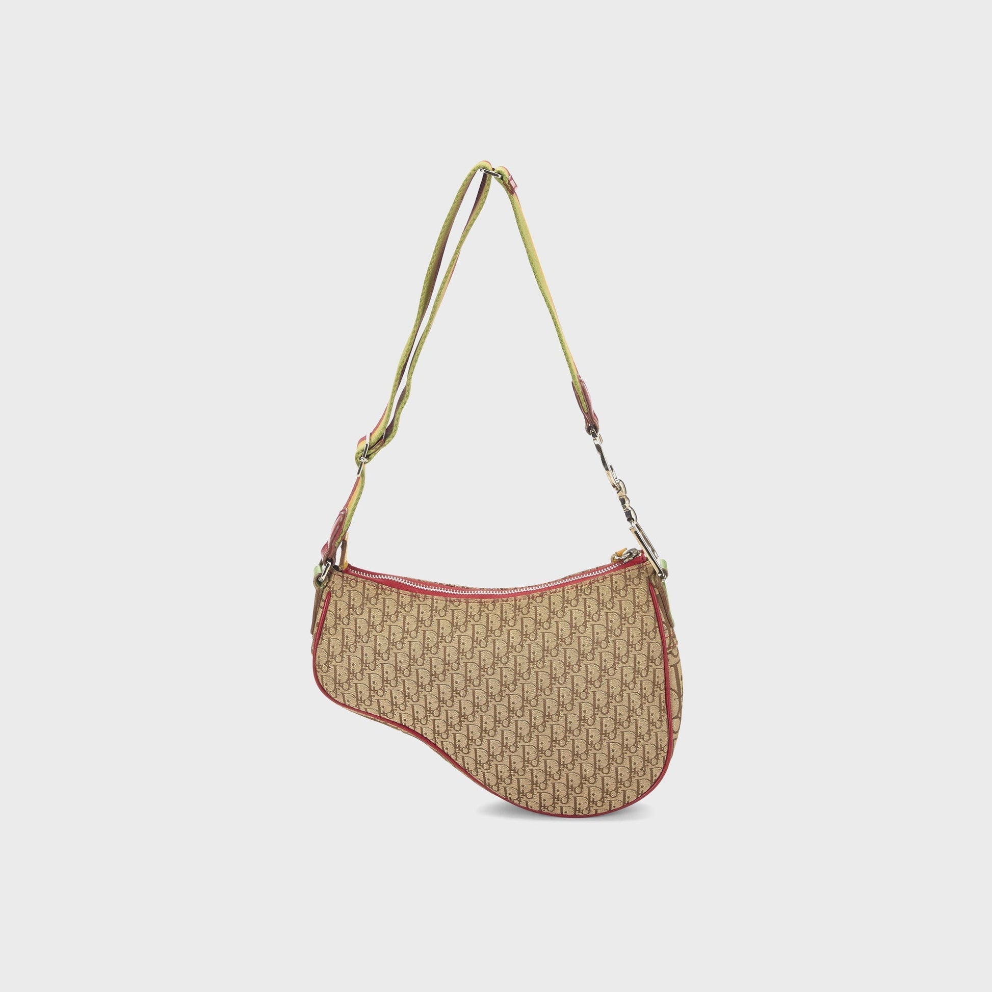 Women Kith WGACA Dior Canvas Rasta Saddle Pochette - Multi