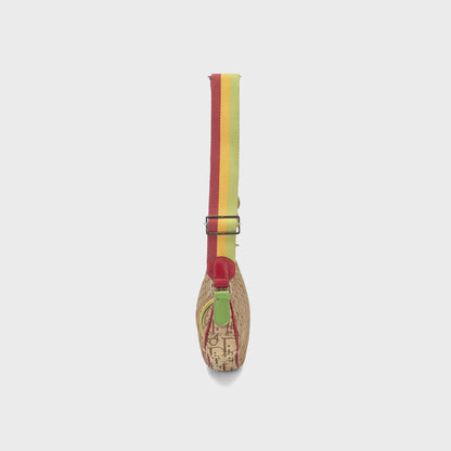 Women Kith WGACA Dior Canvas Rasta Saddle Pochette - Multi