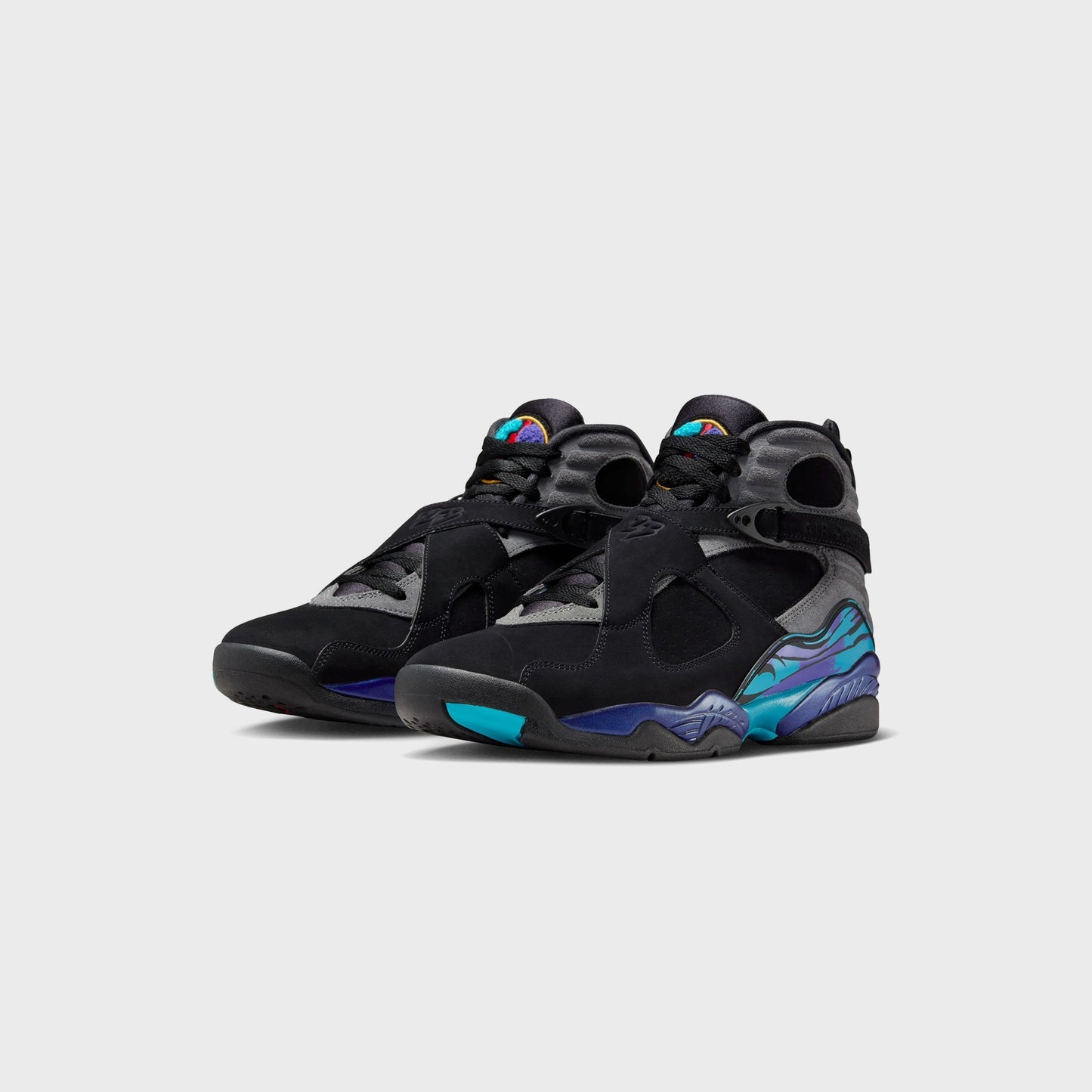Men Kith Jordan Air Jordan 8 Retro - Black / True Red / Flint Grey / Bright Con