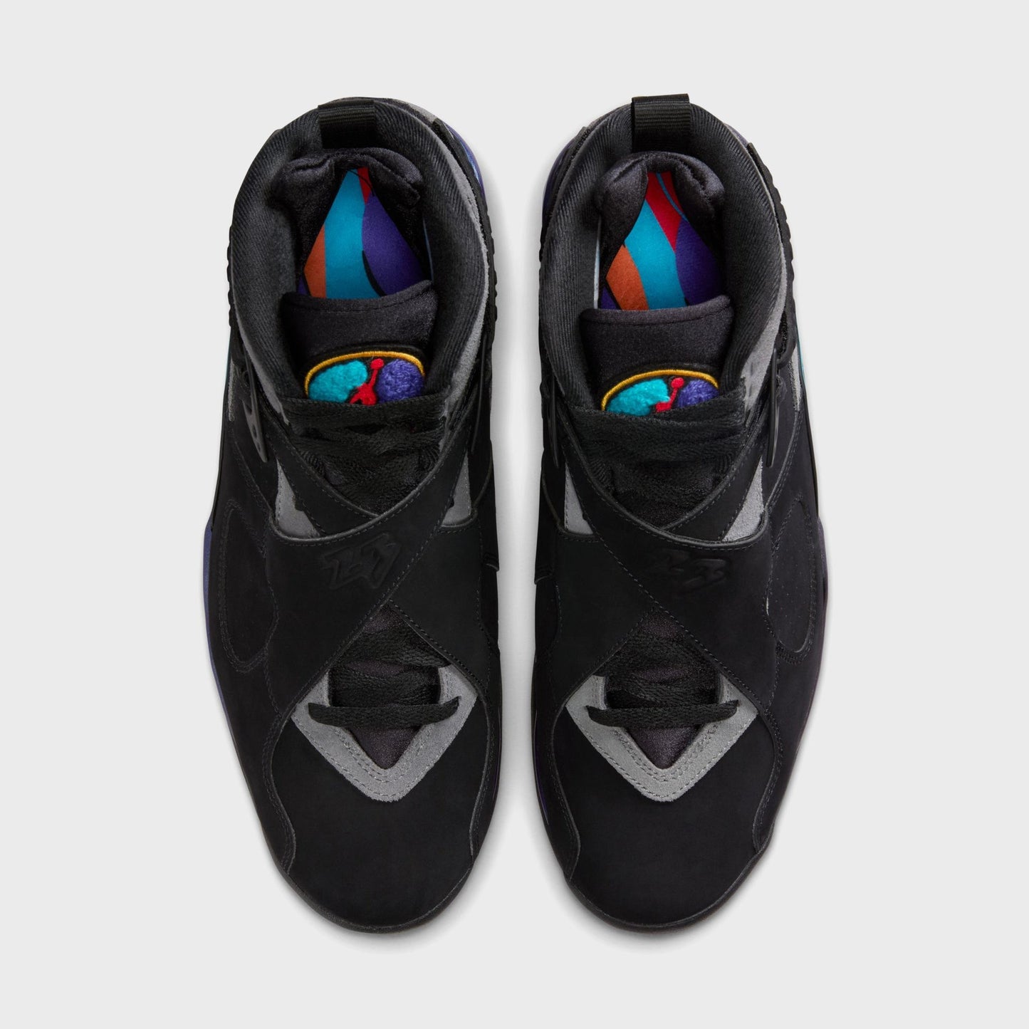 Men Kith Jordan Air Jordan 8 Retro - Black / True Red / Flint Grey / Bright Con