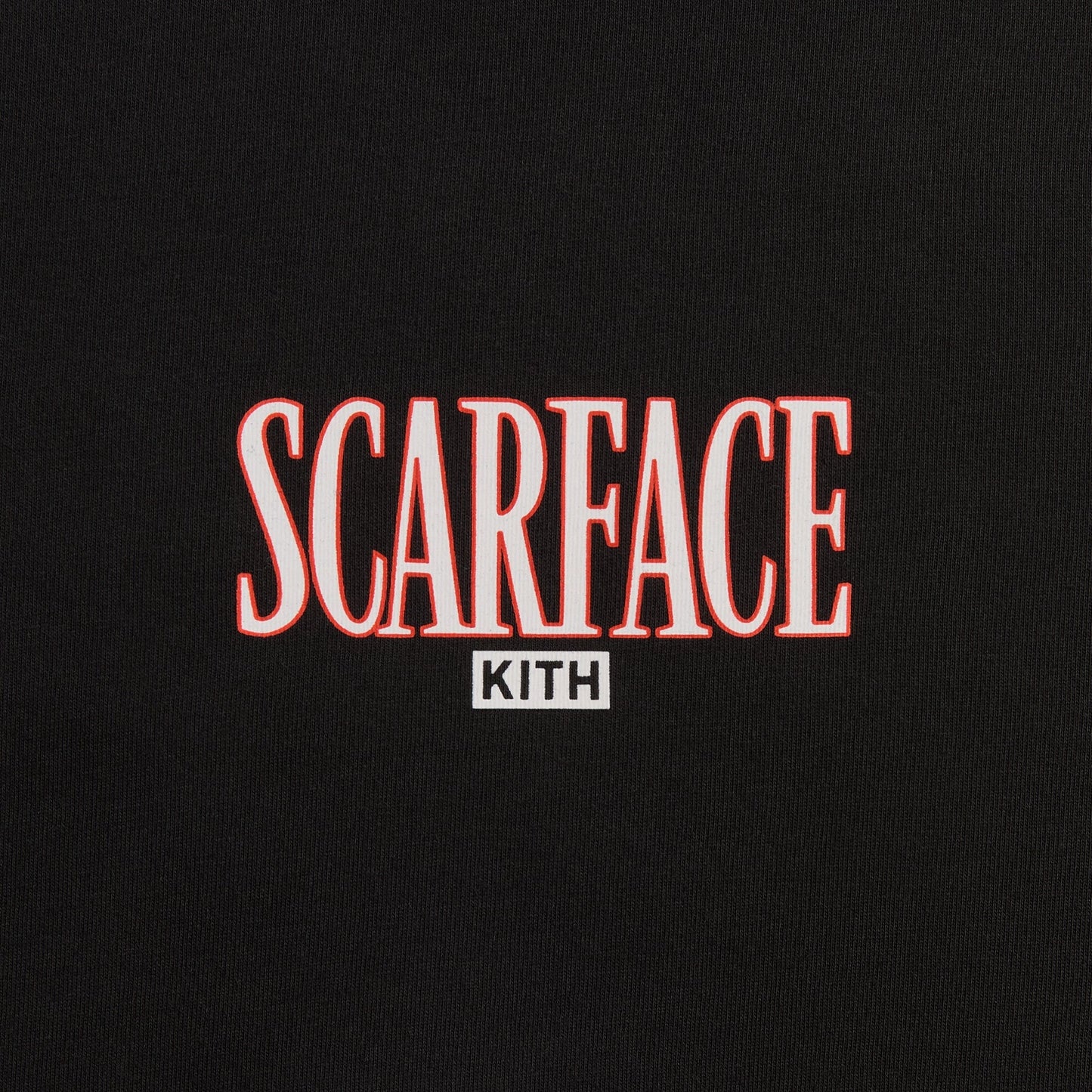 Men Kith Kith for Scarface Tony Montana Long Sleeve Tee - Black