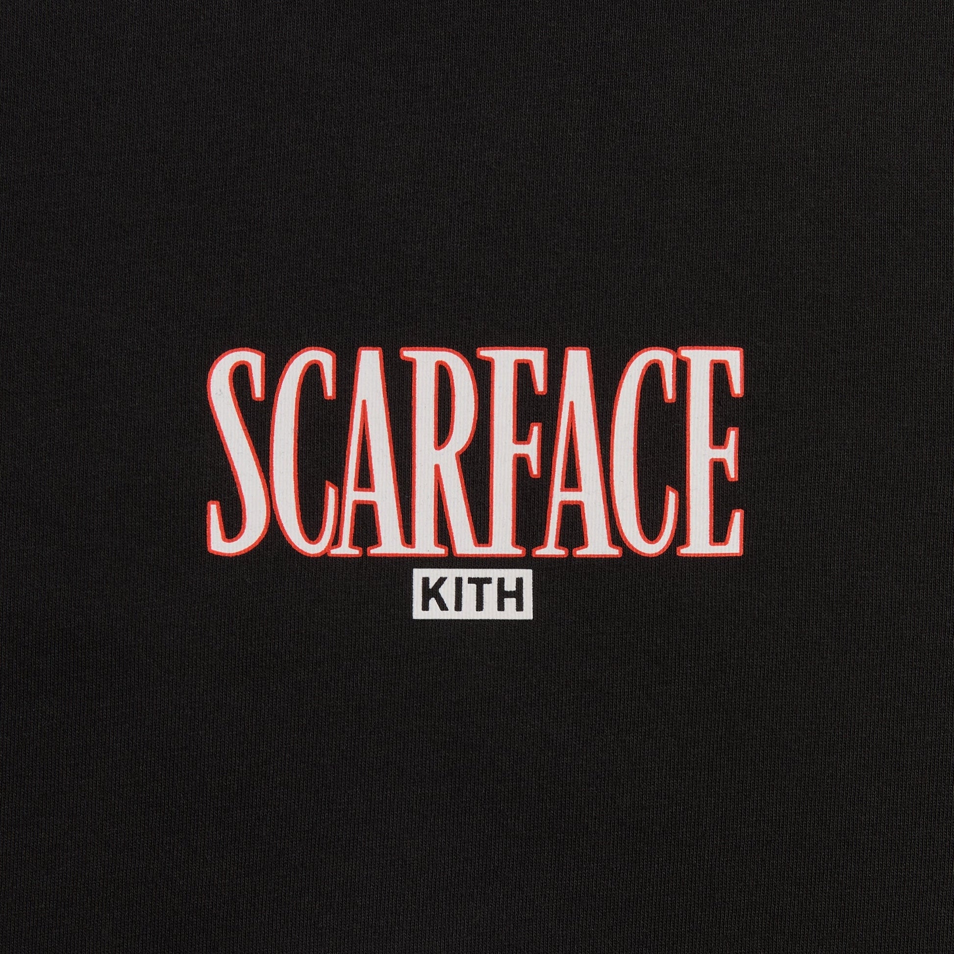 Men Kith Kith for Scarface Tony Montana Long Sleeve Tee - Black