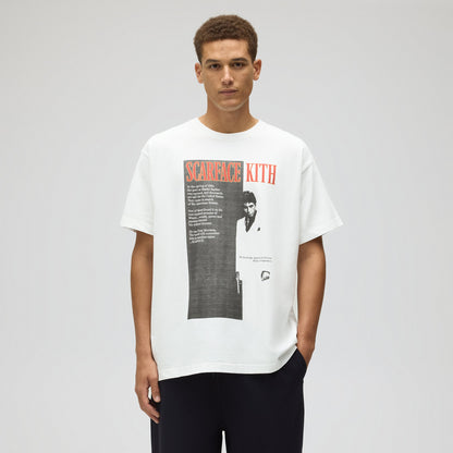 Men Kith Kith for Scarface Film Poster Vintage Tee - White