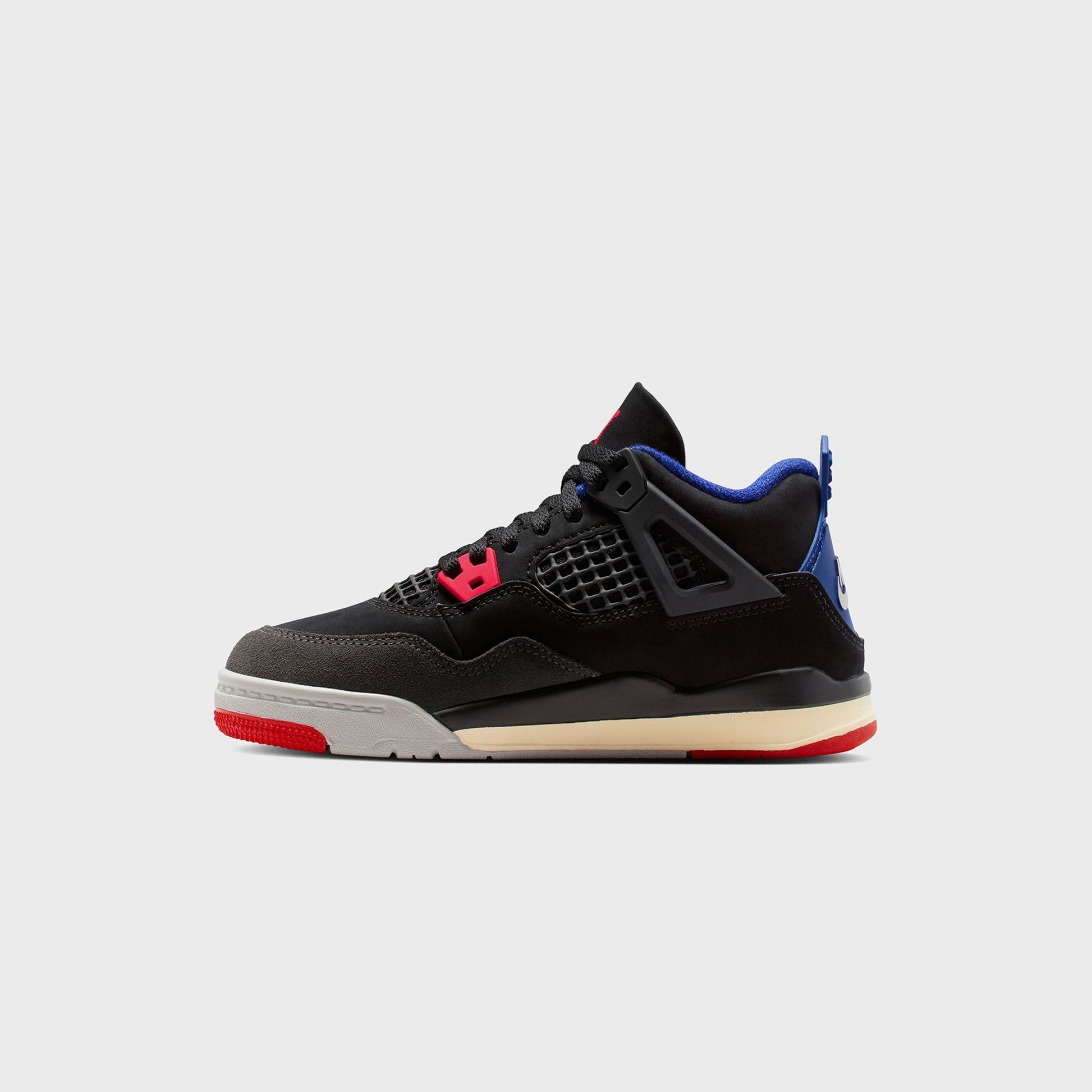 Kids Kith Jordan PS Air Jordan 4 Retro OG Rare Air - Black / Fire Red / Deep Roy