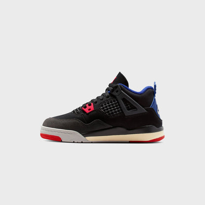 Kids Kith Jordan PS Air Jordan 4 Retro OG Rare Air - Black / Fire Red / Deep Roy