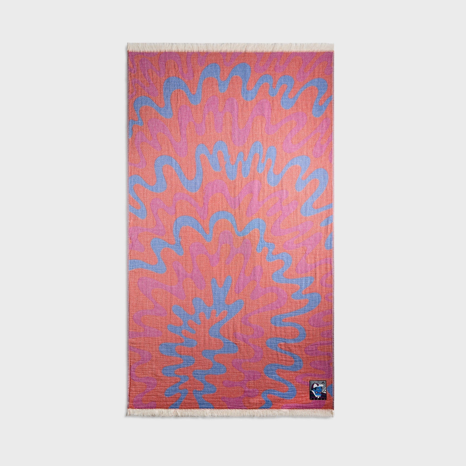 Women Kith by Parra Splashed Hammam Beach Towel - Orange