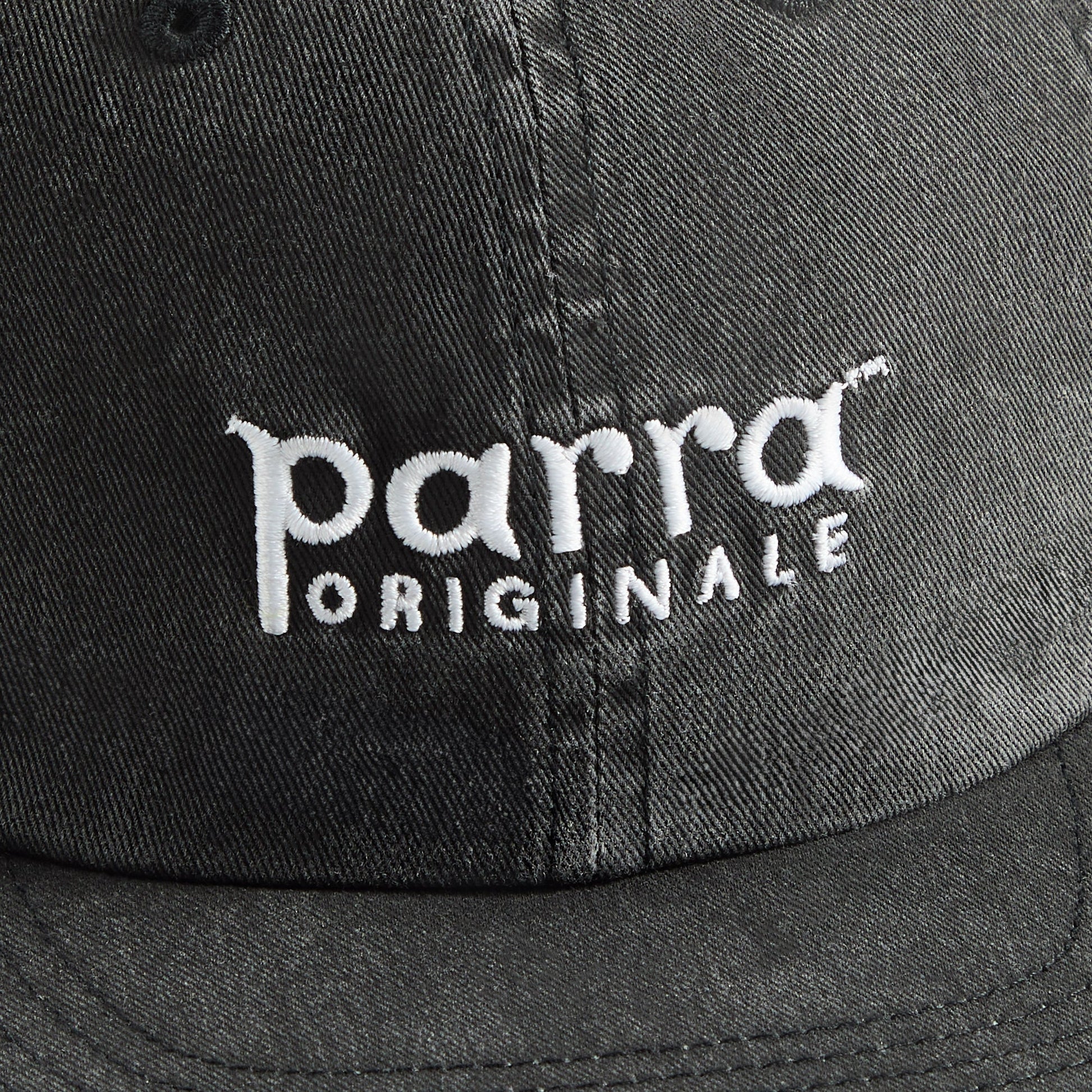 Men Kith by Parra Originale 6 Panel Cap - Black