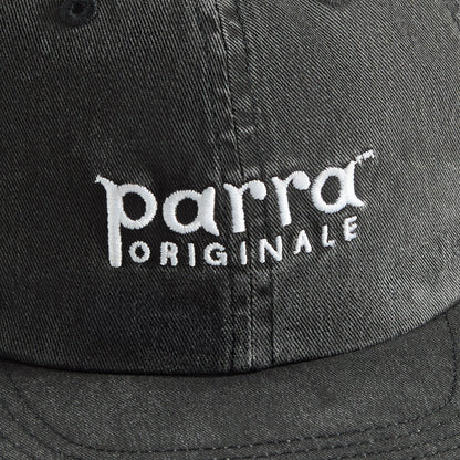 Men Kith by Parra Originale 6 Panel Cap - Black