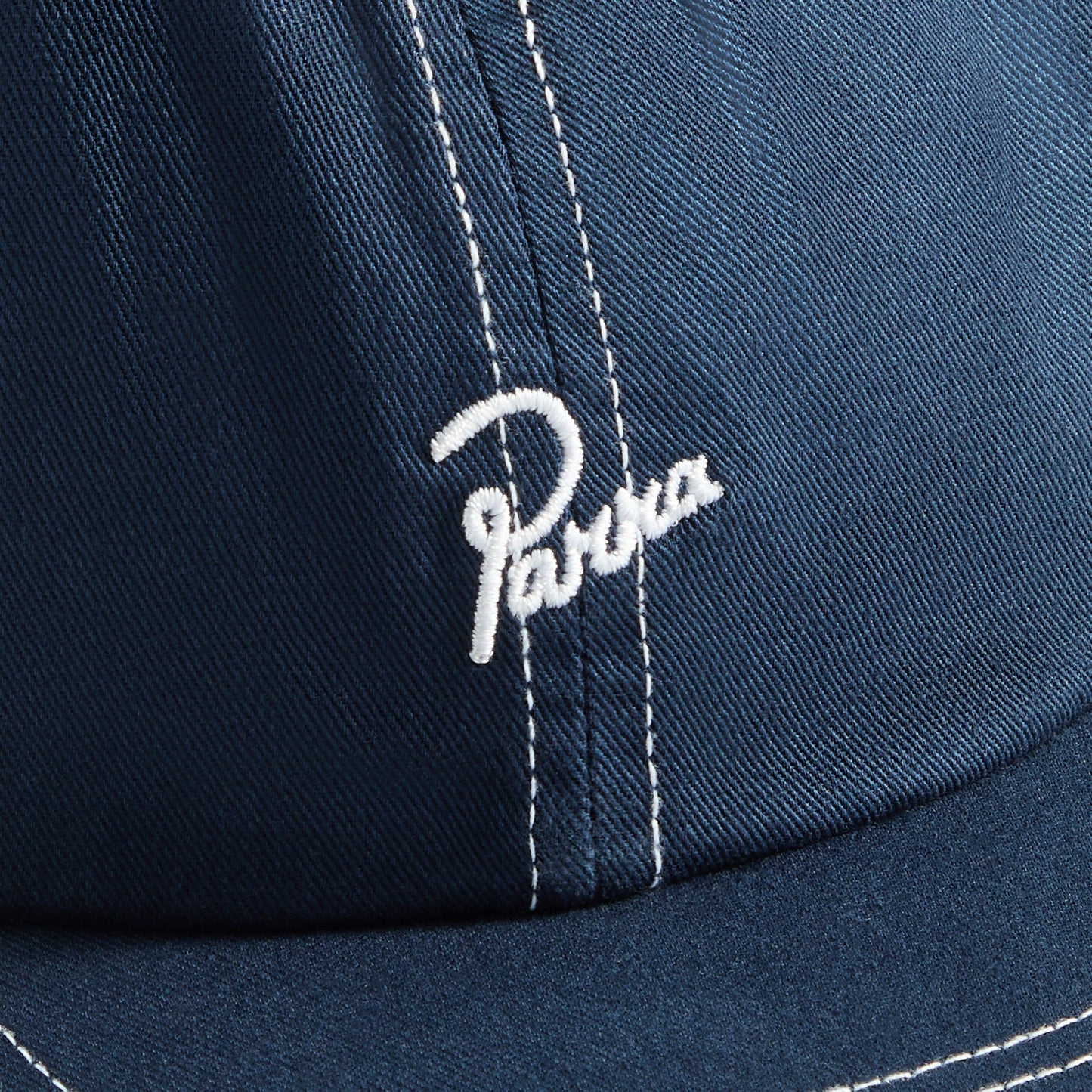 Men Kith by Parra Signature 6 Panel Cap - Navy Blue