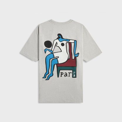 Men Kith by Parra Chair Baller Tee - Heather Grey
